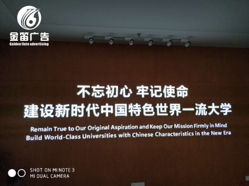 东莞市大学筹建办公室LED发光字制作