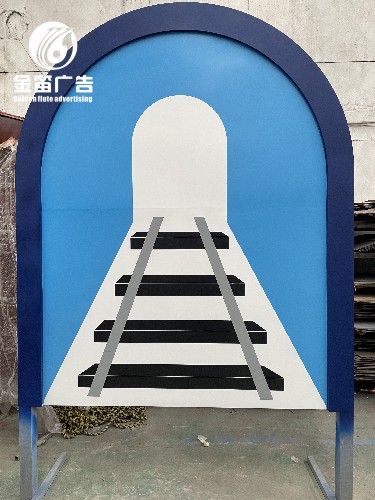 广东虎门平安铁路广场标识牌制作 户外标识牌制作厂家