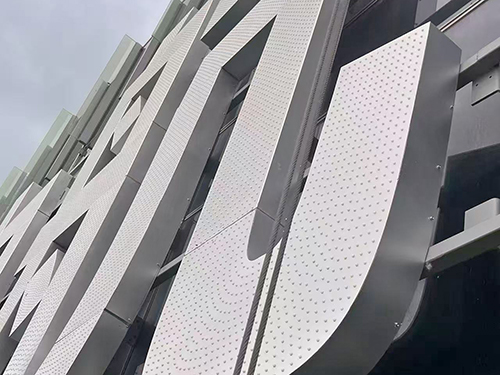 玻璃幕墙发光字