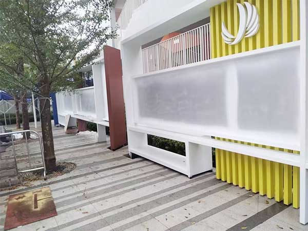 不锈钢烤漆宣传栏